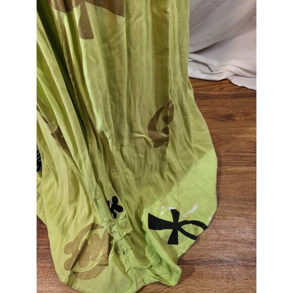 Shermarke One Size Womens Sleeveless Dress Green Relaxed Read - Picture 5 of 7